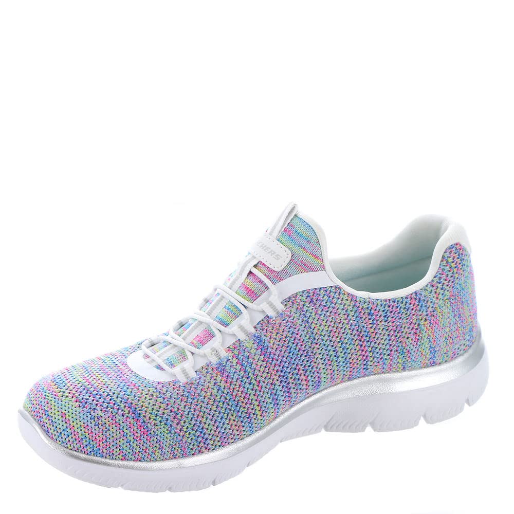 Skechers Sport SummitsForever Glowing Womens Sneaker 85 BM US WhiteMulti