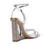 SCHUTZ Women's Phillie Sandal, Prata, 7