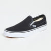 Vans Slip On Unisex Sneakers, Black/White, 12 US Women/10.5 US Men