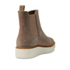 Cole Haan Women's Originalgrand Platform Chelsea Boot, Irish Coffee Suede/Ivory Waterproof, 10