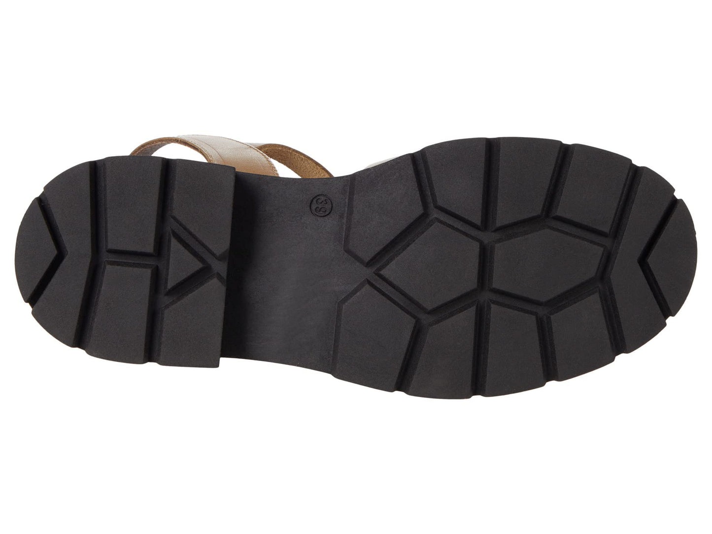 Free People Delaney Fisherman Platform - Women Platform Sandals - Leather Upper and Lining - Rubber Outsole Dark Sand EU 39 (US Women's 9) M