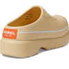 Sorel Women's Caribou Clog Shoes - Beige, Size 12