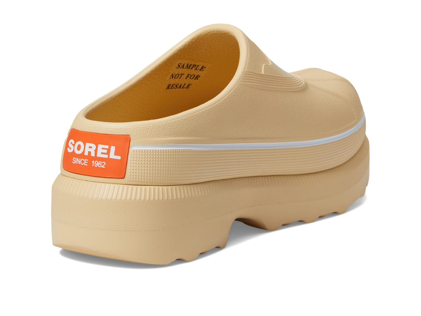 Sorel Women's Caribou Clog Shoes - Beige, Size 12