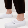 Vans Authentic Unisex Sneakers, True White, 12.5 US Women/11 US Men