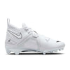 Nike Men's Alpha Menace Pro 3 Mid Football Cleat Size 9.5 (White)