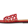 Madewell Women's Taryn Knotted Slide Himalayan Orange 10 Medium