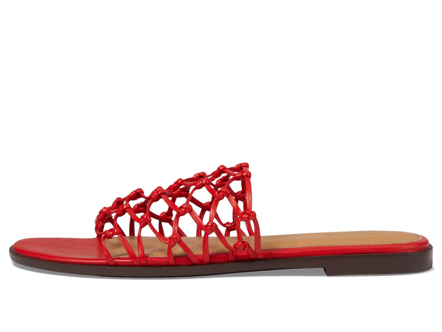 Madewell Women's Taryn Knotted Slide Himalayan Orange 10 Medium