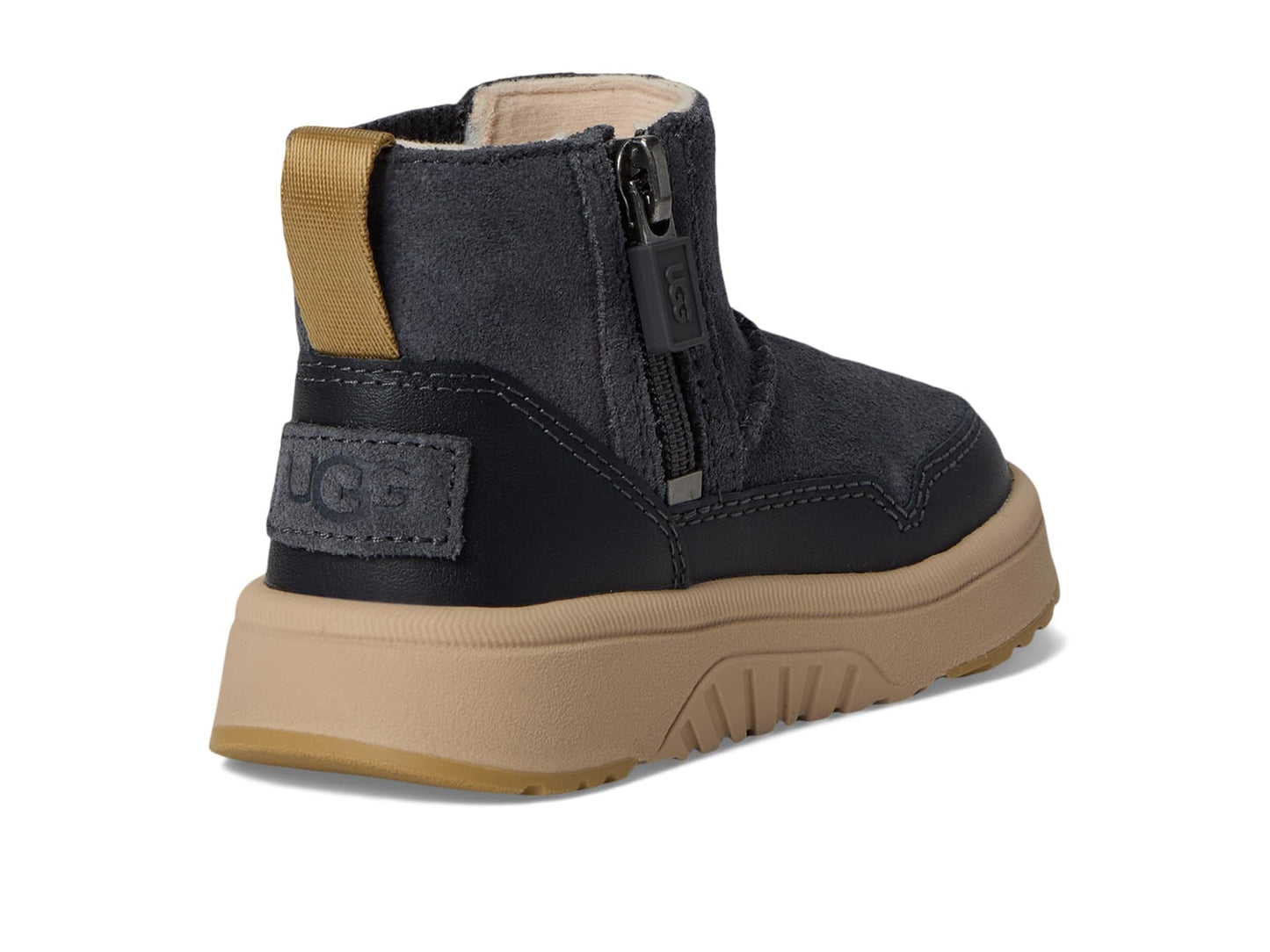 UGG Kids' T Hamdi Sneaker, Obsidian, 2