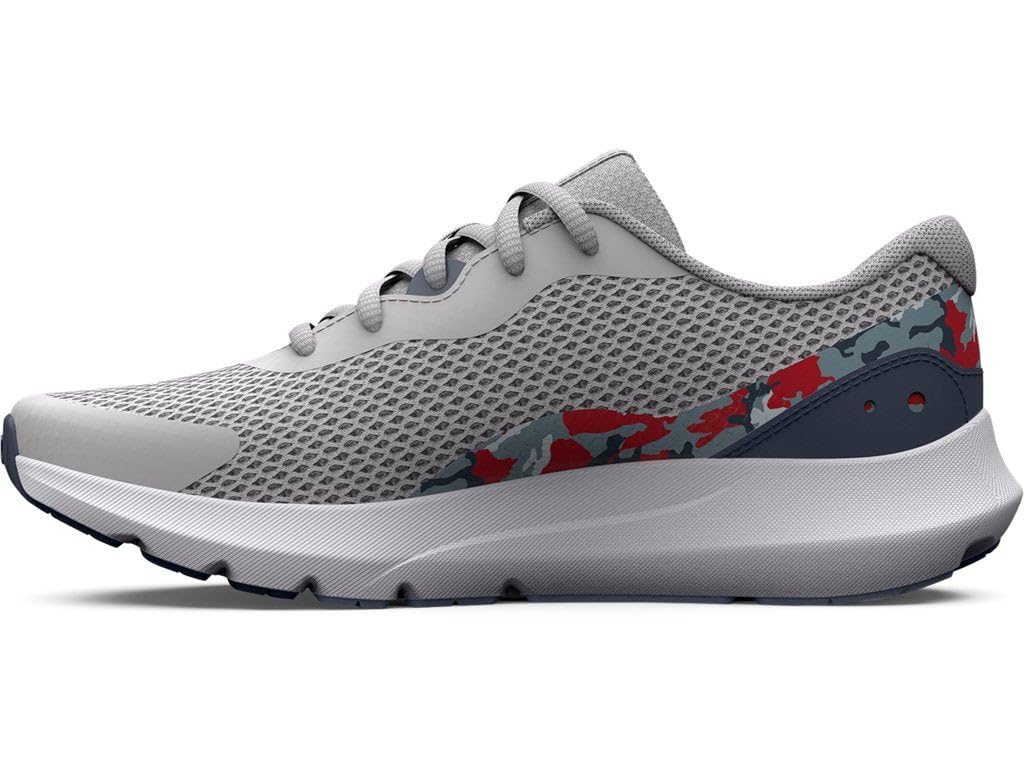 Under Armour Boys Grade School Surge 3 Printed Running Shoes - Enhanced Cushioning 4.5