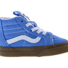 Vans Sk8 Hi Zip Infant/Toddler Shoes Size 7, Color: Gum Azure Blue-Blue
