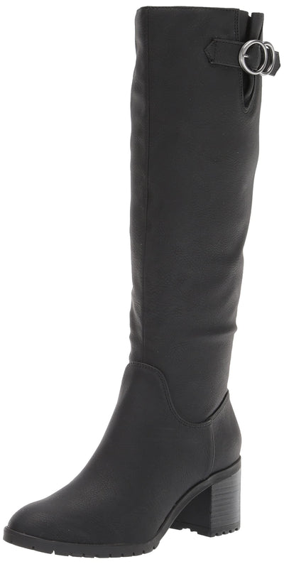 LifeStride Womens Morrison Knee High Boot Black 9 W