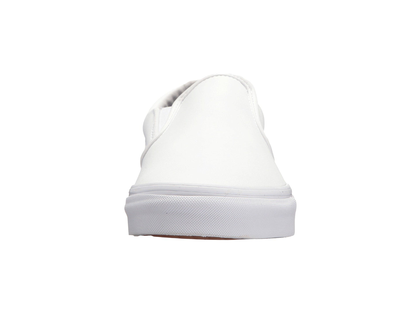 Vans Men's Classic Slip On, (Classic Tumble) True White, Size 10