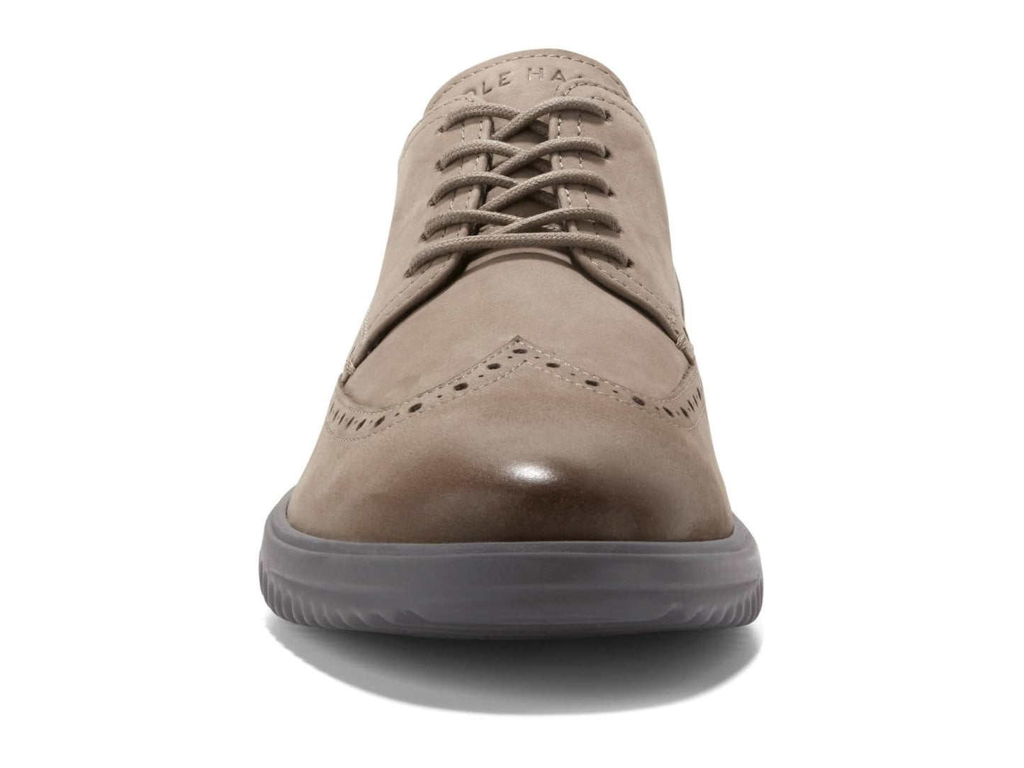 Cole Haan Mens Grand+ Wingtip Oxfords Irish Coffee Nubuck/Tornado 11 W