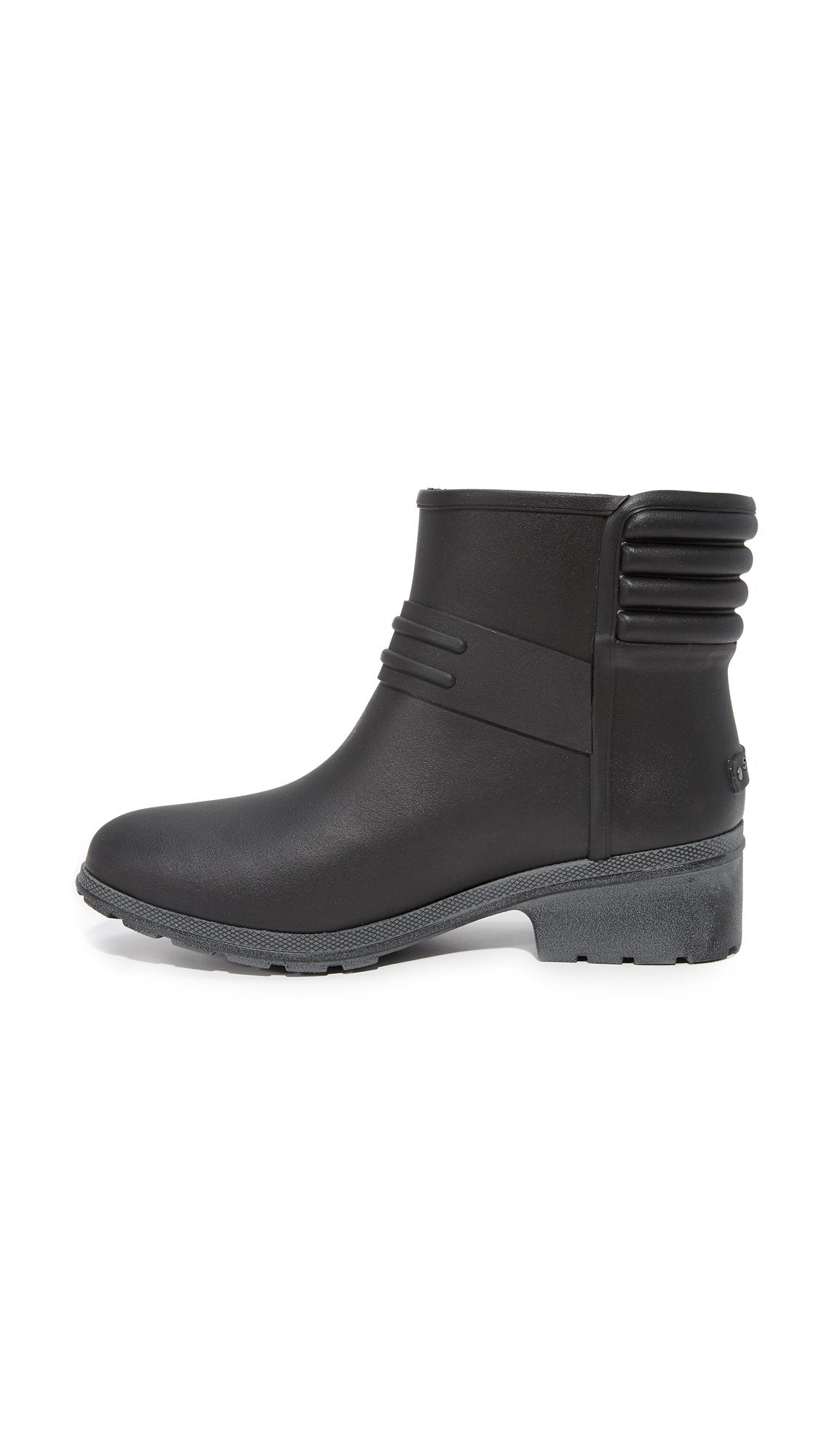 Sperry Women's Ariel Beck Rain Boot, Black, 6 Medium US