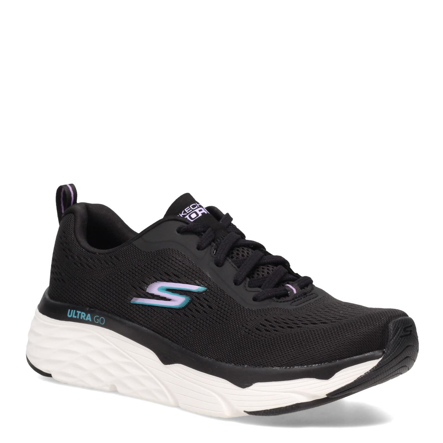 Skechers Women's Max Cushioning Elite - Destination Point, Black, 9