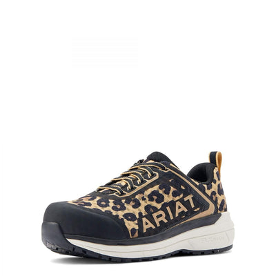 ARIAT Outpace CT Leopard Print 7.5 B (M)
