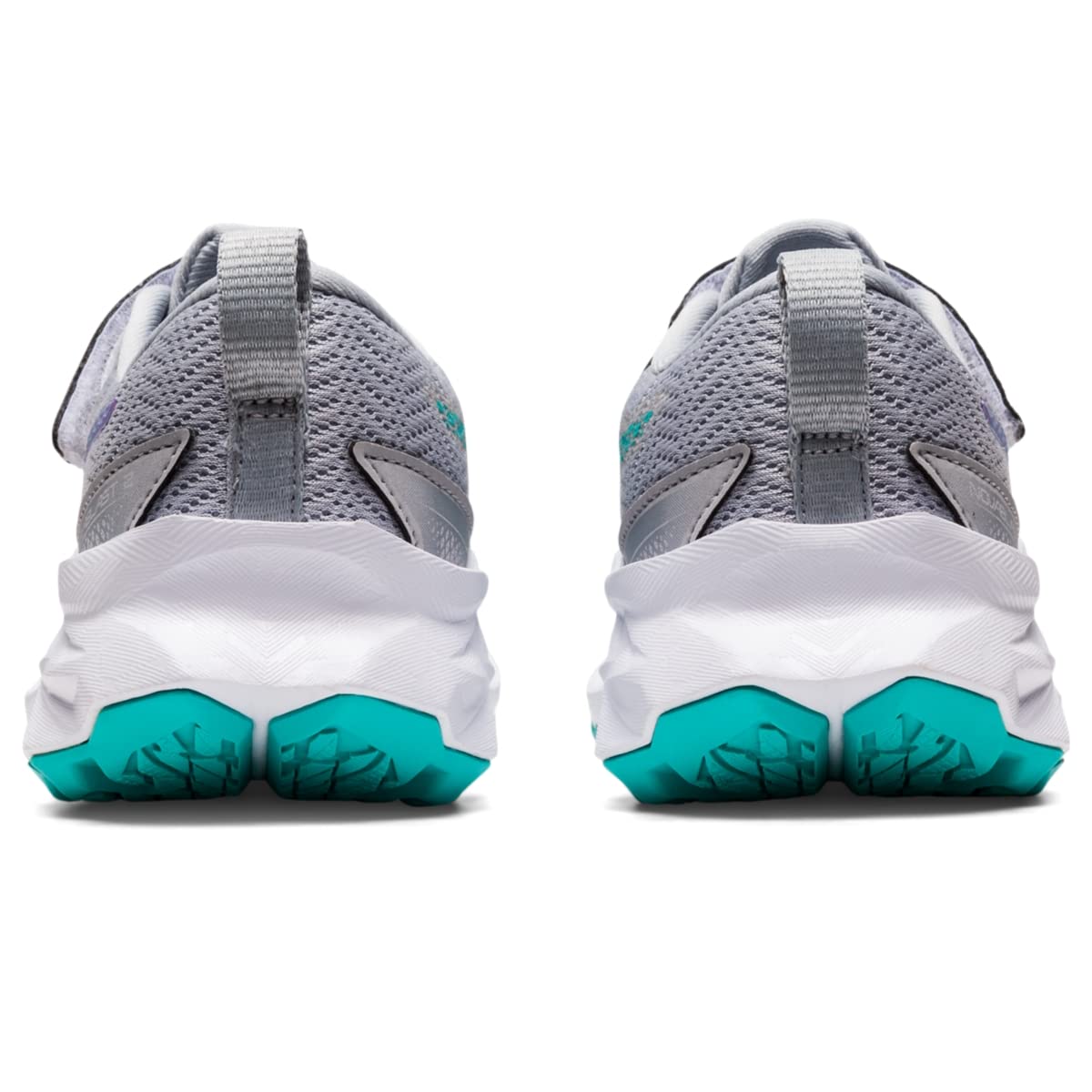 ASICS Girl's Novablast 2 PS (Toddler/Little Kid) Piedmont Grey/Lavender Glow 2.5 Little Kid M