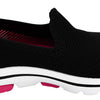 Skechers Women's GO Walk 5-PRIZED Sneaker, Black/Multi, 8.5 M US