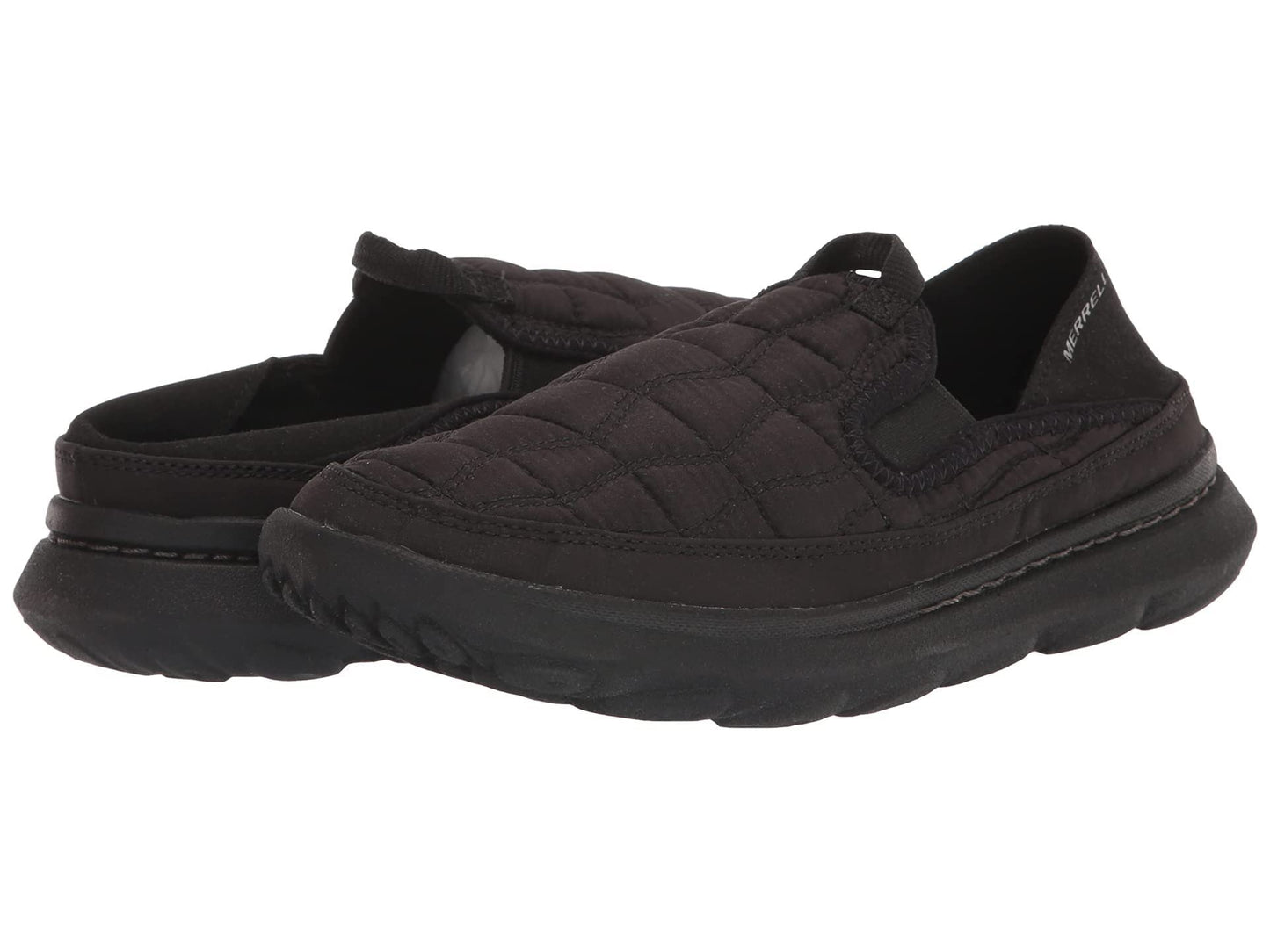 Merrell Unisex Kid's Hut Moc 2.0 Sneaker, Triple Black, 12.5 Medium