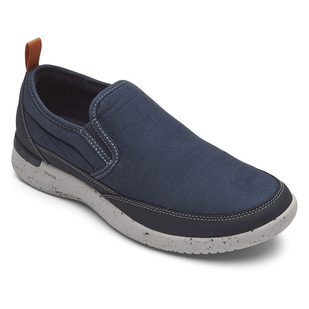 Rockport Men's Truflex Fly Slip on Mudguard, Blue Multi, 13