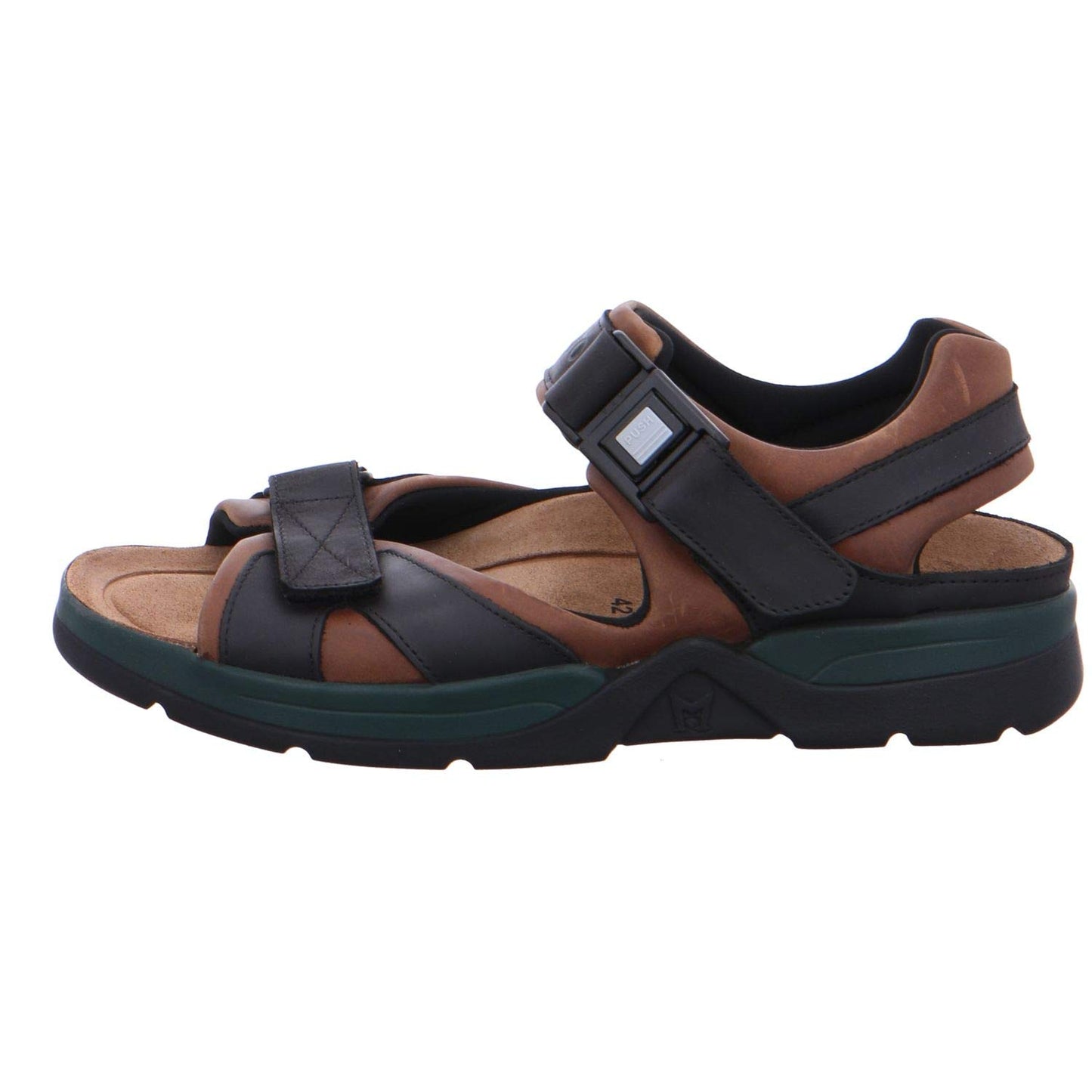 Mephisto Shark Fit Dark Brown Mens Sandals Size 42 EU