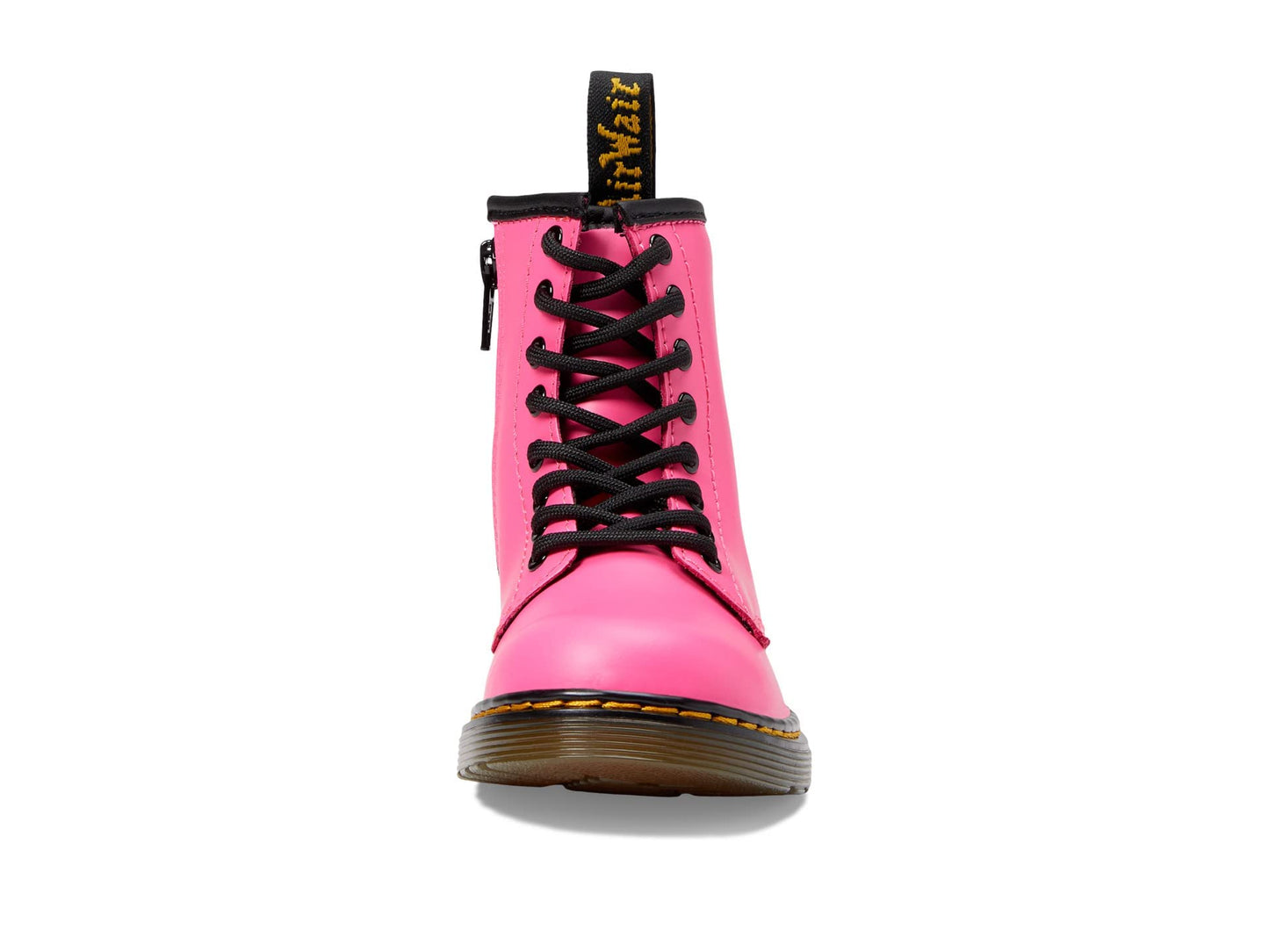Dr. Martens Kid's Collection 1460 Lace Up Fashion Boot (Little Kid/Big Kid) - Boots for Kids - Rubber Outsole Clash Pink Romario 2 UK (US 3 Little Kid) M