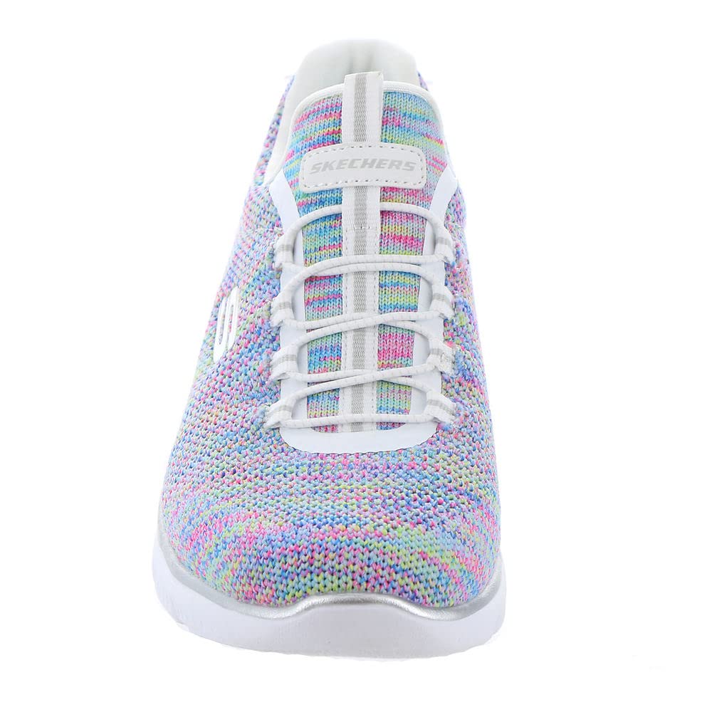 Skechers Sport SummitsForever Glowing Womens Sneaker 85 BM US WhiteMulti