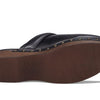 Madewell The Cecily Clog in Oiled Leather Clogs for Women - Slip-On Style Closure, and Round Toe Silhouette True Black 7 M