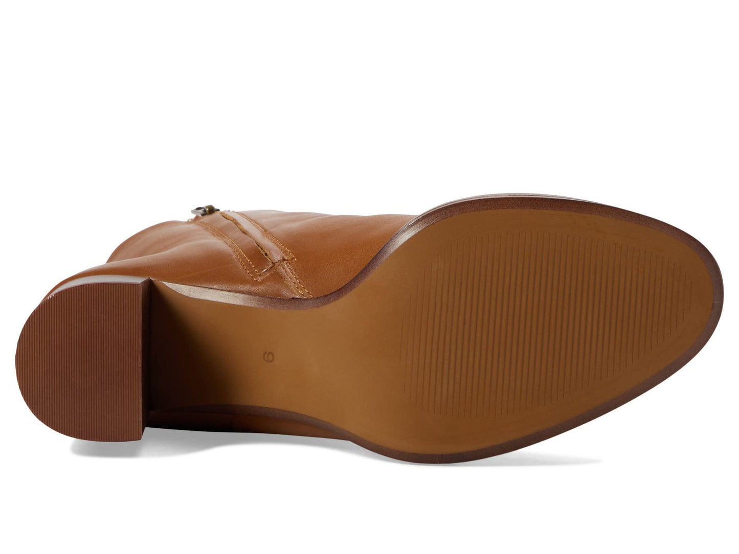 Madewell Penny Y Seam-Leather English Saddle 11 M