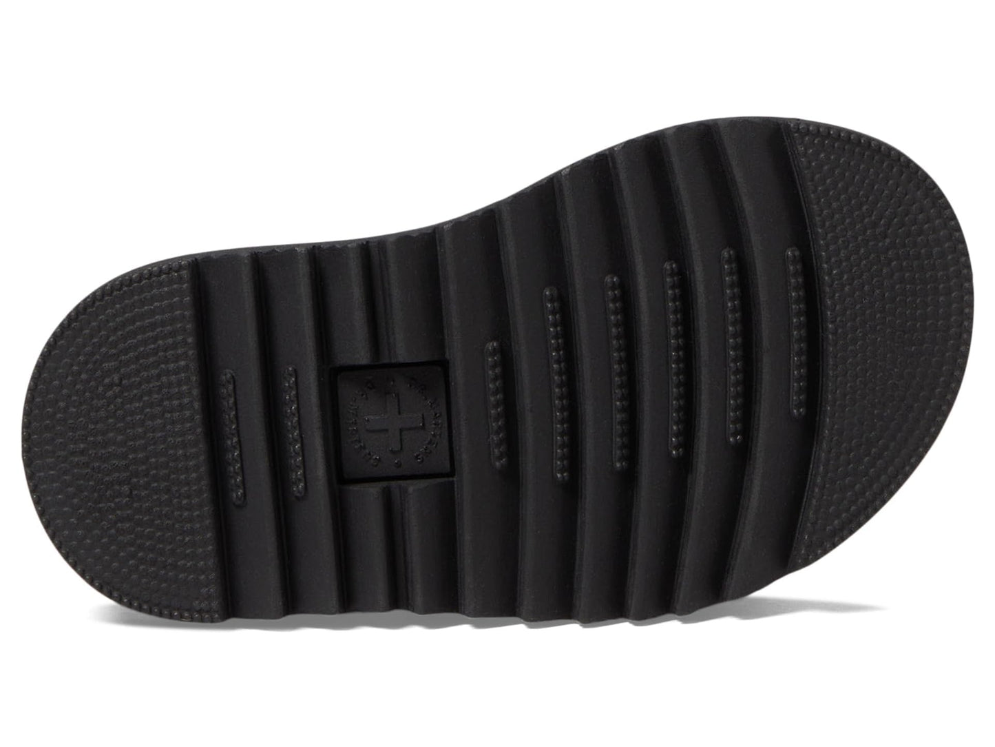 Dr. Martens Kid's Collection Varel (Toddler) - Sandals for Kids - Leather Upper - Textile Lining - PVC Outsole Black 7 UK (US 8 Toddler) M