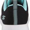 Skechers Women's Go Walk Joy Upturn, Black/Aqua, 5.5