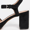 Madewell Women's Daphne Platform Heels, True Black, 10 Medium US