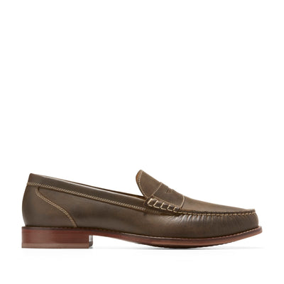 Cole Haan Pinch Grand Casual Penny Loafer Stone Grey 9 W - Wide