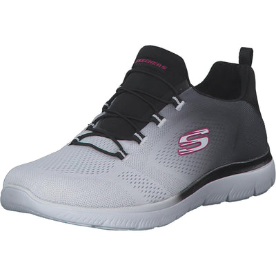 Skechers Sport Summits Bright Charmer Womens Sneaker 85 BM US Blackwhite