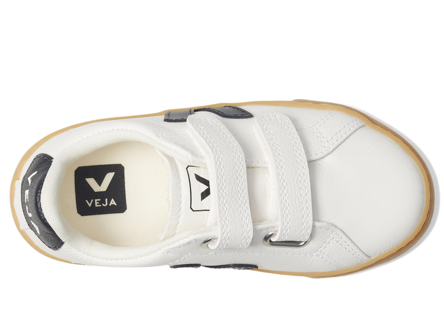 VEJA Unisex Small Esplar (Toddler) Extra White/Black/Natural 8.5 Medium