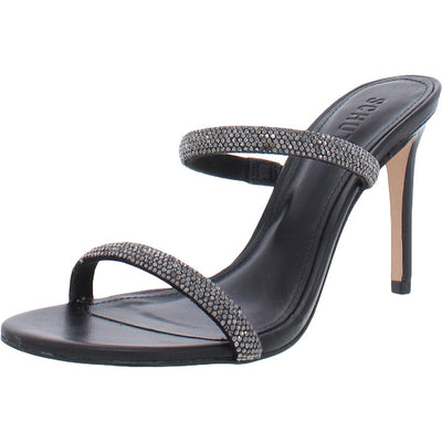 SCHUTZ Taliah Crystal Jet Hematite 6 M