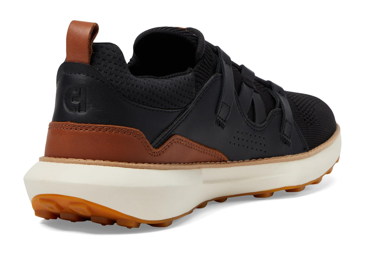 Cole Haan Men's Grand Motion Woven Stitch 2, Black/British Tan/Ivory, 10.5-W US