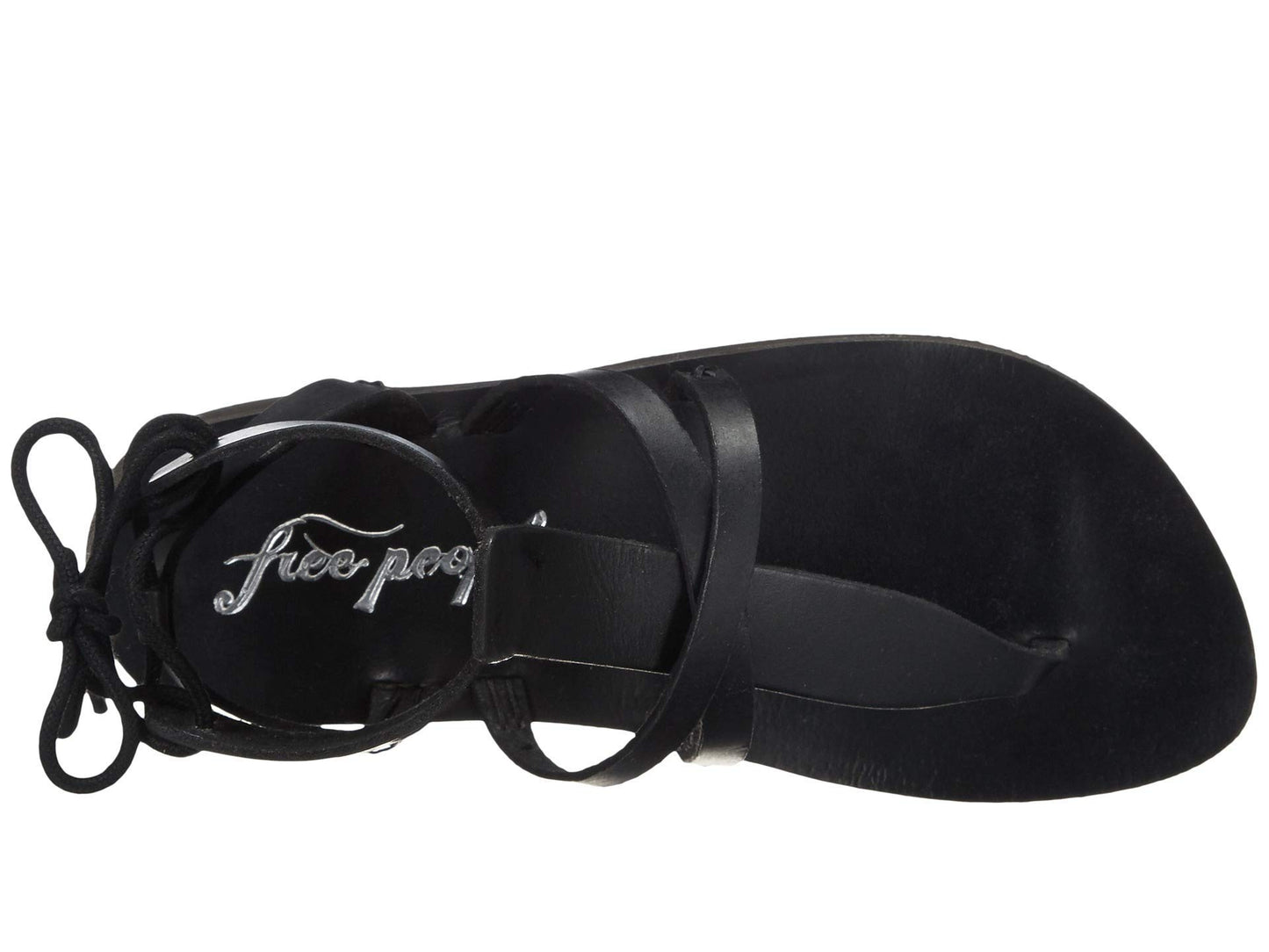 Free People Vacation Day Wrap Sandal Black 39 (US Women's 9) M