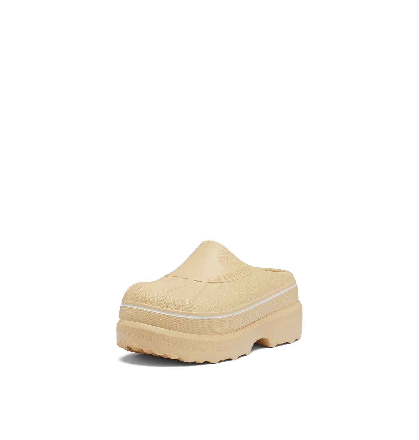 Sorel Women's Caribou Clog Shoes - Beige, Size 12