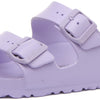 Arizona Eva - Sandalo da Donna BIKENSTOCK Con doppia Fascia, purple, 7/7.5