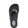 HEYDUDE Girl's Christi Flip Classic (Little Kid/Big Kid) Black 4 Big Kid M
