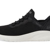 Skechers Bobs Squad Chaos - Daily Inspiration Hands Free Slip-Ins Black 8 D - Wide