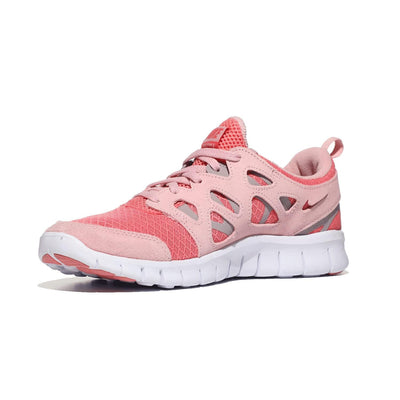 Nike Boy's Free Run 2 (Big Kid) Pink Salt/White/Pink Glaze/Light Violet Ore 7 Big Kid M