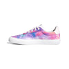 Adidas Women's Vulc Raid3r Skateboard Shoes, White/Pink/Silver Metallic US 6.5