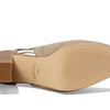 Cole Haan Women's Remi Platform Ankle Strap 100 mm Pump, Irish Coffee Suede, 8.5