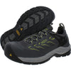 KEEN Utility Women's Flint 2 Sport Low Composite Toe Work Shoe, Magnet/Black, 8.5 Wide US