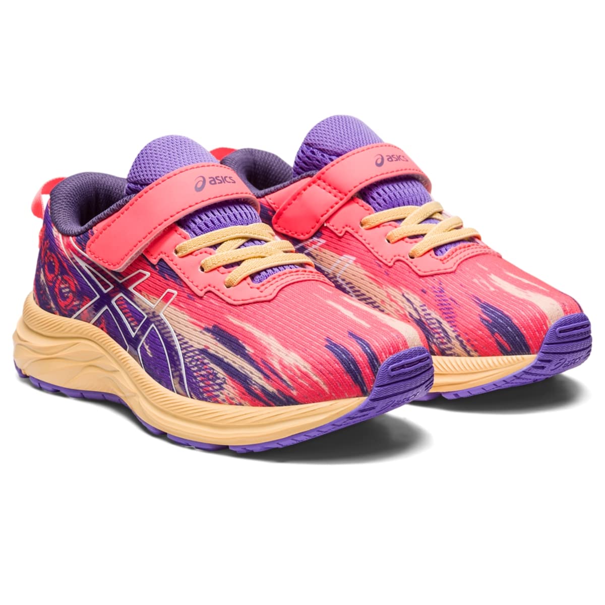 ASICS Kid's PRE Noosa TRI 13 Pre-School Running Shoes, 2.5, Blazing Coral/White