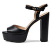 Stuart Weitzman Ryder 95 Platform Sandal Black 9.5 B