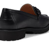 Cole Haan Womens Greta Loafers, Black Leather, 10 Medium