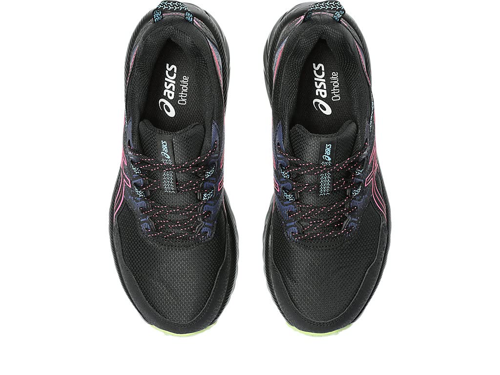 ASICS Women's Gel-Venture 9 Shoes, 9.5, Black/HOT Pink